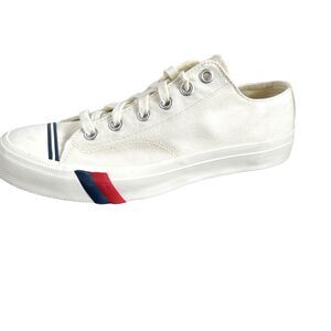 Pro-Keds Royal Lo Top Lace Up Ivory Canvas Sneaker Mens Size US 9 PK54469 NEW